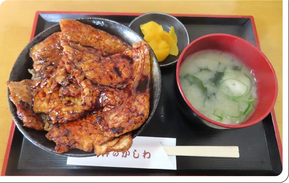 豚丼 かしわ